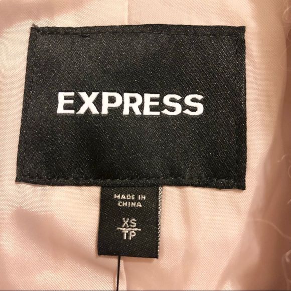 express - boxy wool blend belted moto jacket - Picture 11 of 12